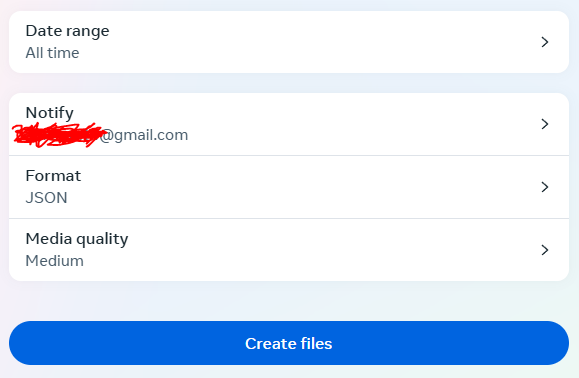 Instagram download JSON following and followers image